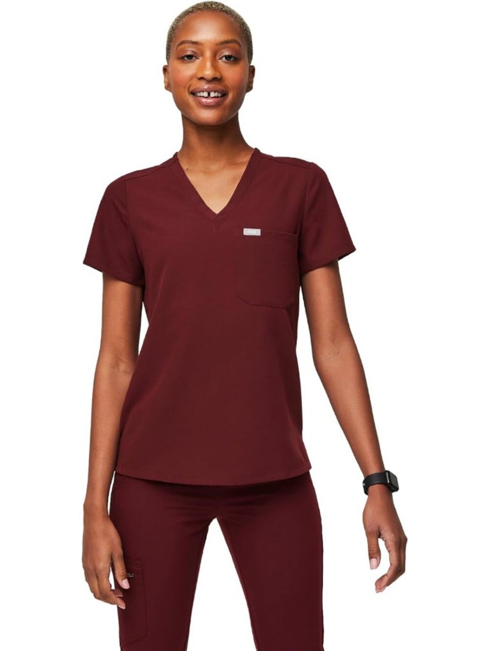 Stylish Women's Scrub Top - Comfortable, Breathable, Medical Uniform Top